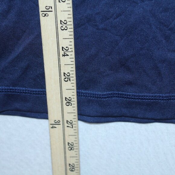 Majestic Men Blue Tee Shirt Cleveland Indians Short Sleeve Coolbase Size Medium - Picture 4 of 8